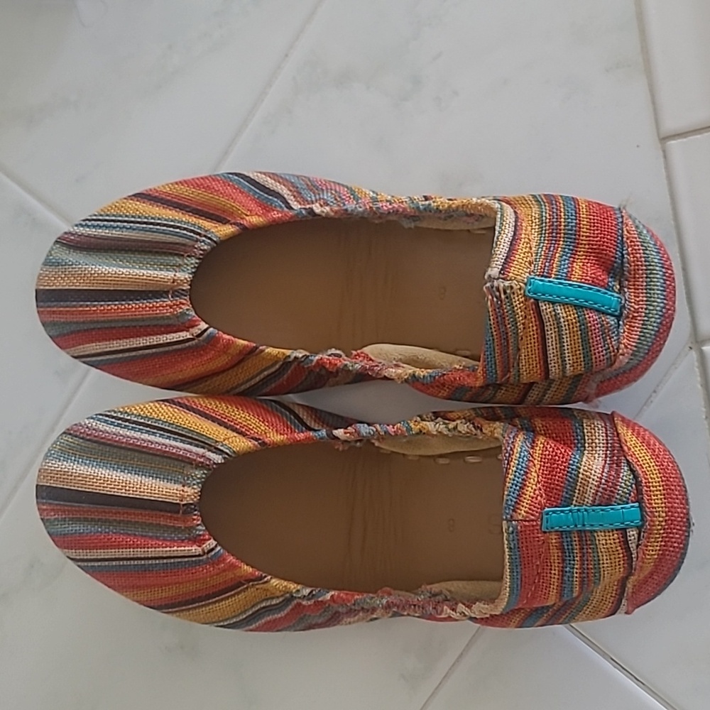 Tieks Sunset Stripe 8